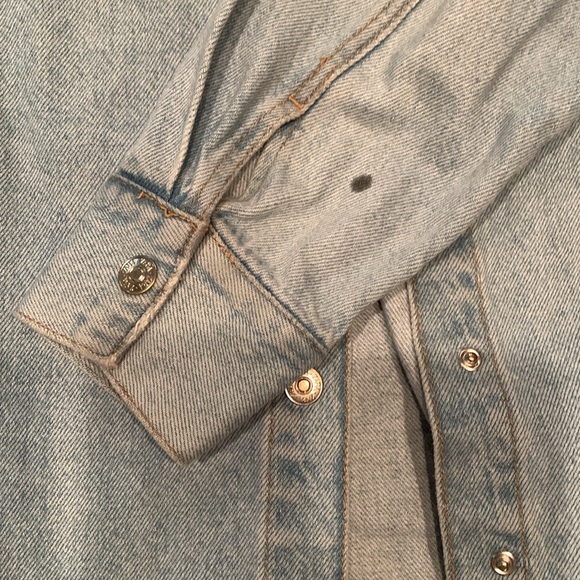 Zara Denim Shacket - Picture 7 of 7